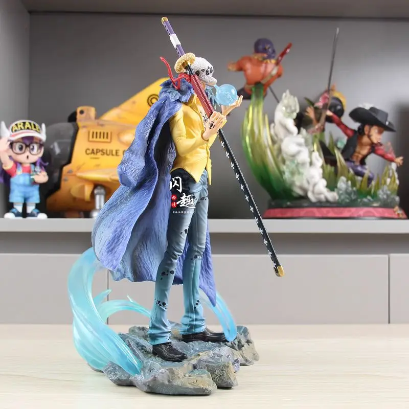 أنيمي قطعة واحدة عمل الشكل قطعة واحدة ترافالغار د. قانون المياه التماثيل 25 سنتيمتر مانغا تمثال الطرفية نموذج الحلي اللعب هدية