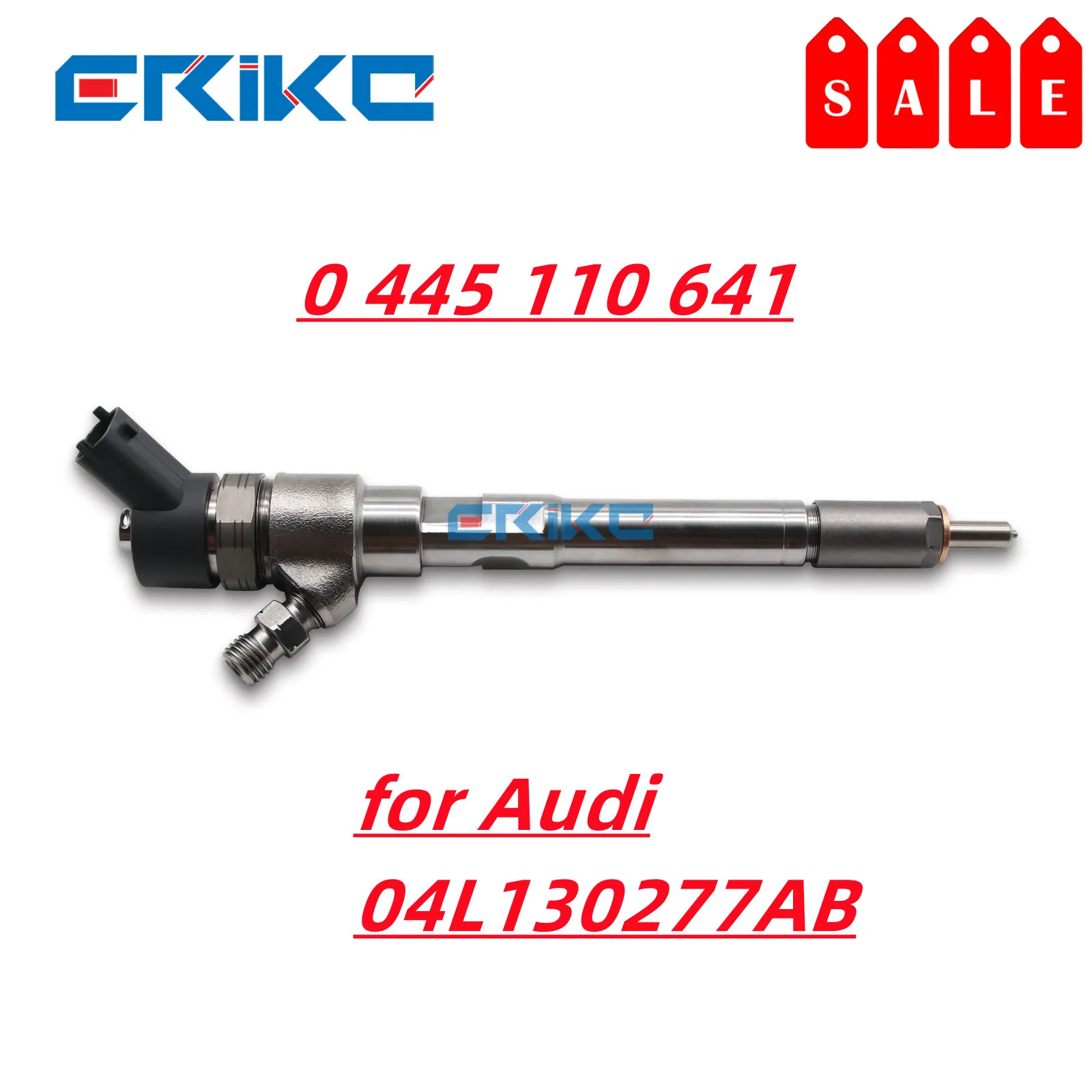 0445110641 04L130277AB Diesel Fuel Injector 0445110641 Jet Injector 0 445 110 641 Auto Fuel Injector 0445 110 641 Fit for Audi