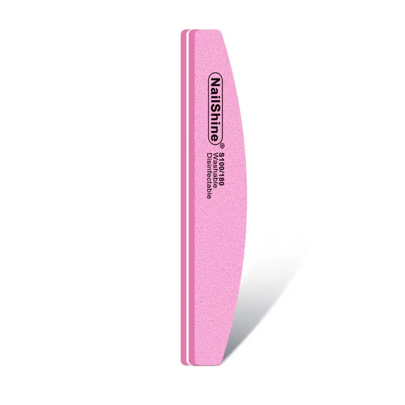 2/5/10PCS Professional Double-sided Nail File Block Colorful Sponge Nail Polish Buffing Sanding Buffer Strip Polishing Pedicure