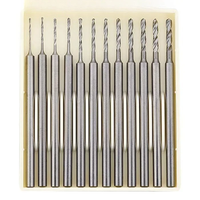 Germany Bush 203 model drill pin drill bit 12 sets 0.5-1.6mm (in stock)