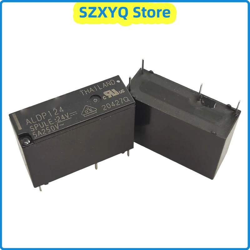 30/50/100PCS New&Original Power Relay ALDP105 ALDP112 ALDP124 5V 12V 24V 4 Pin 5A One group usually open