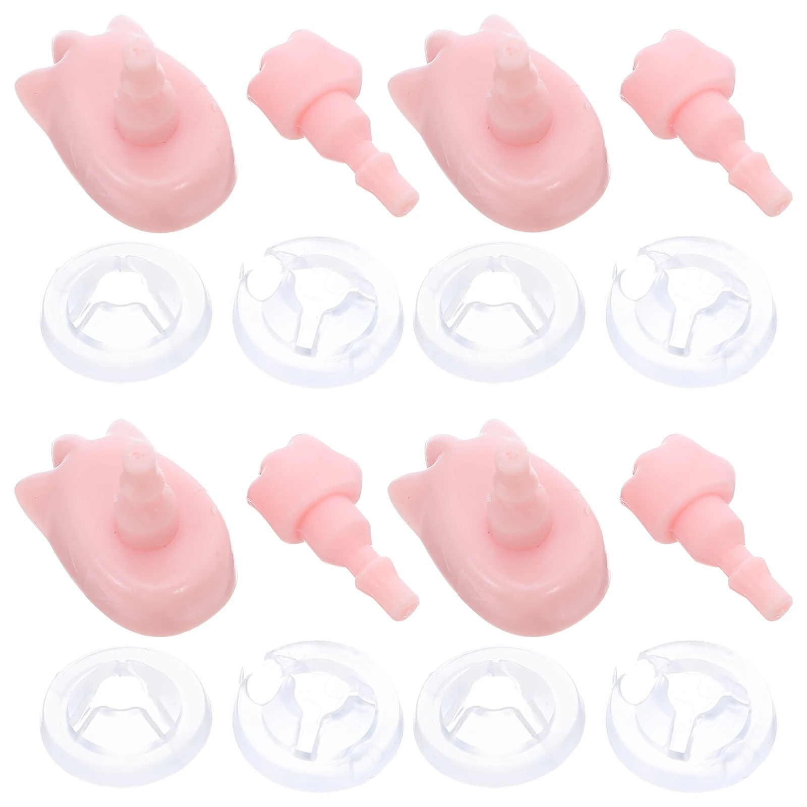 4 set 4 Sets Miniature Toy Accessories Tiny Realistic Hands Feet Replacement Parts Puppet Joints Repair Supplies