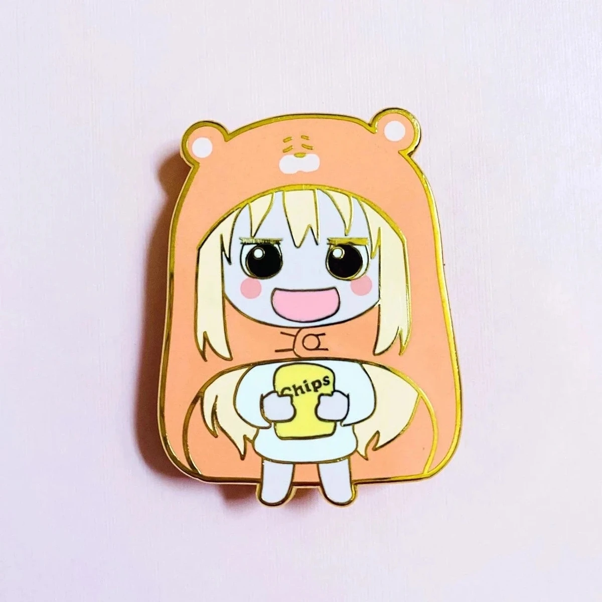 

Cute Himouto Umaru-Chan Hard Enamel Pin Cartoon Kawaii girl Doma Umaru Brooch Accessories Anime Fans Collect Badge Jewelry