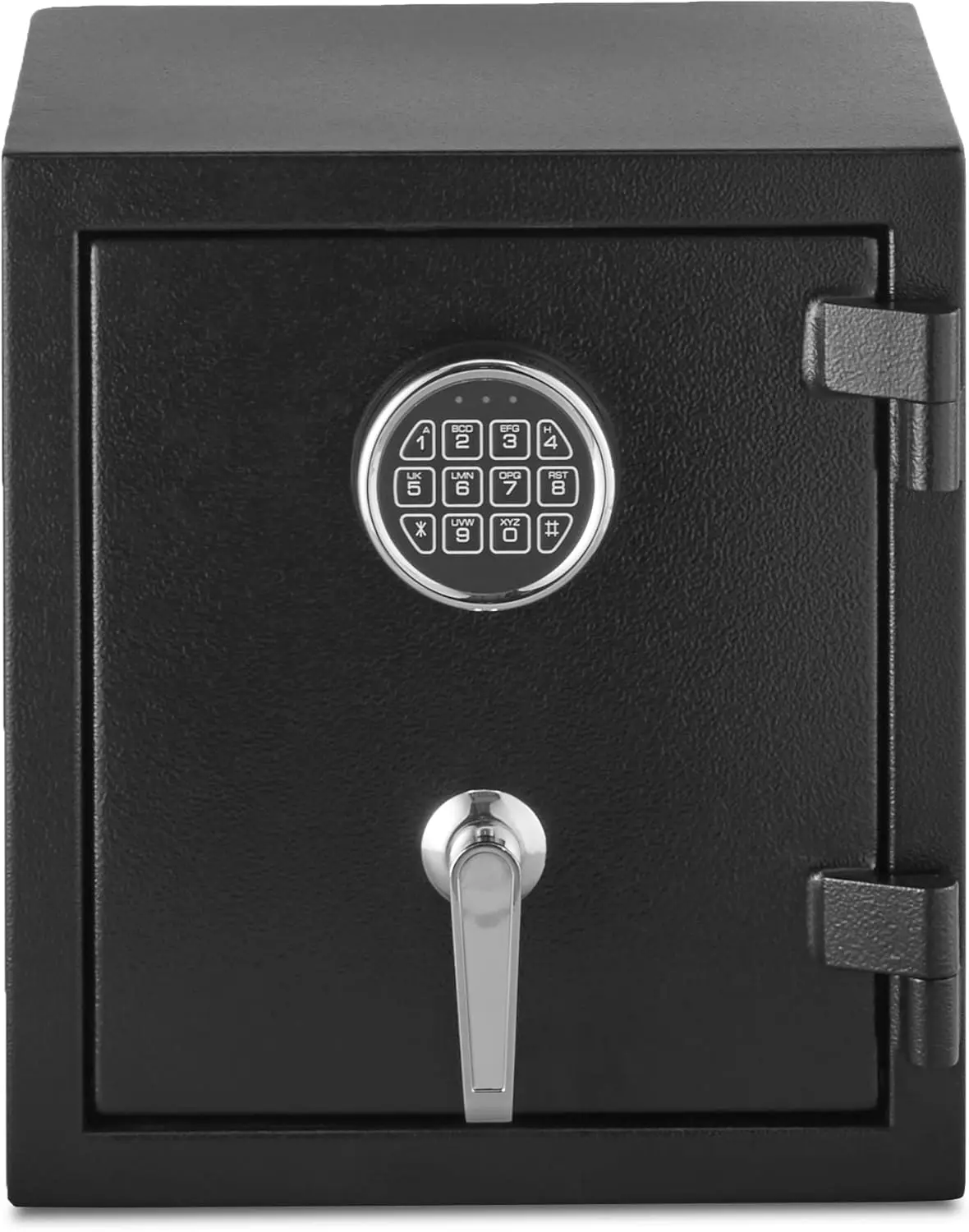 Fire Resistant Security Safe with Programmable Electronic Keypad, Home Safe, fire proof safe for home documents, 0.83 Cubic Feet