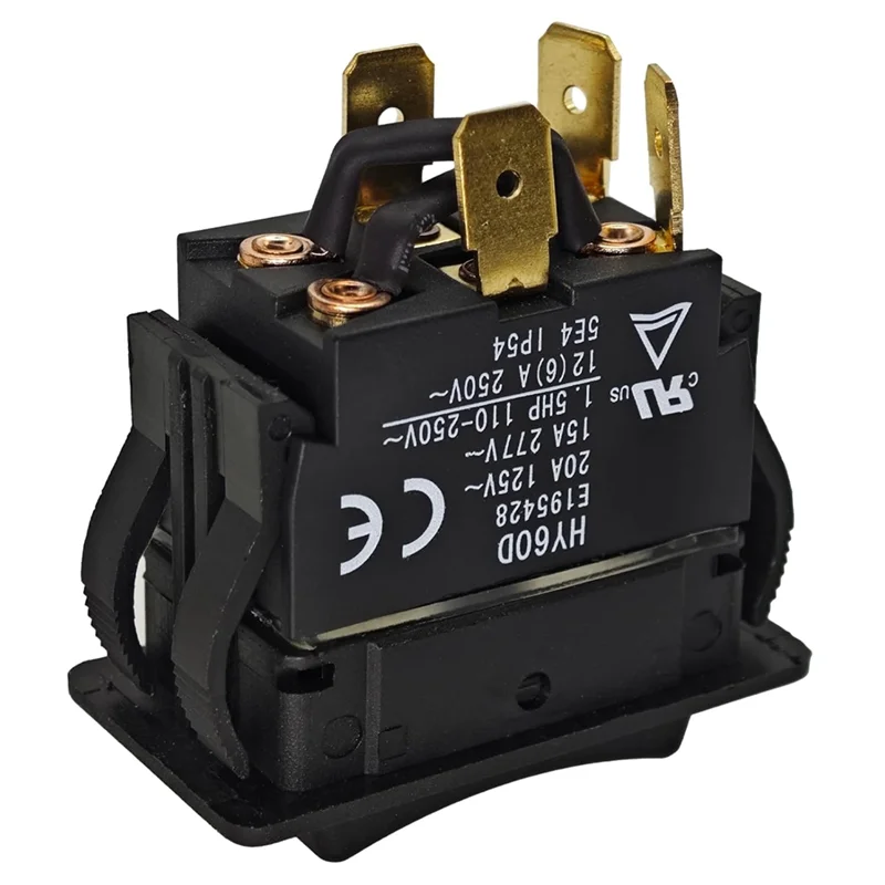 ABVT-2Pcs HY60D الروك التبديل لإعادة الضبط التلقائي RET-EXT التحكم ثنائي الاتجاه عكس مفتاح المعدات الميكانيكية للمحرك #3