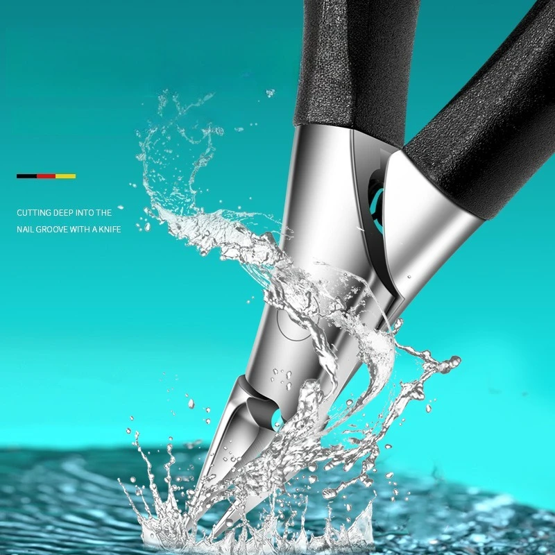 Angled Nail Clippers for Ingrown Toenail Podiatry Correction Nippers Cuticle Cutters Cut Paronychia Pedicure Nail Cutters Tool