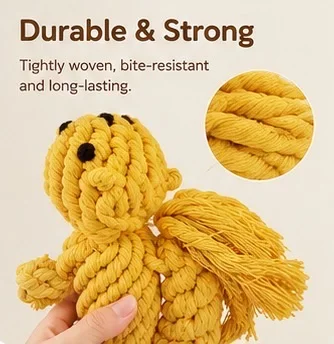 Interactive Teething-Resistant Chew Toys for Puppies - Dog And Cat Teething Toys Healthy Gifts for Young Teeth Development
