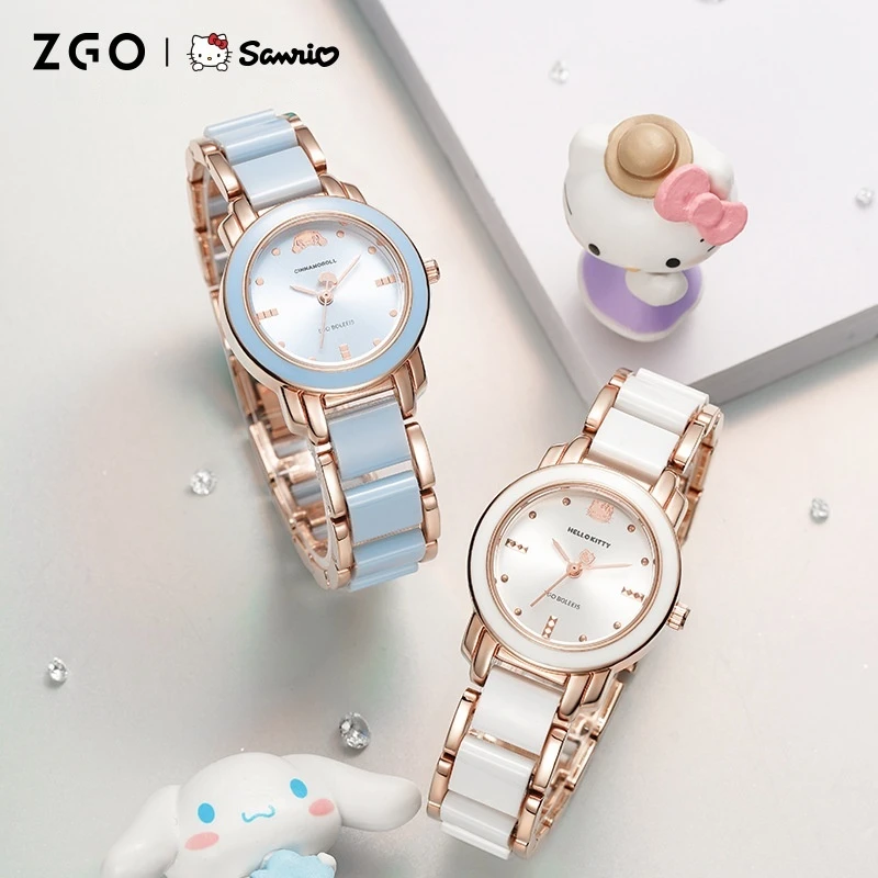 2024 New Fashion Watch Middle High School Student Instagram Niche Design Stainless Waterproof Quartz Watch Girl Birthday Gift