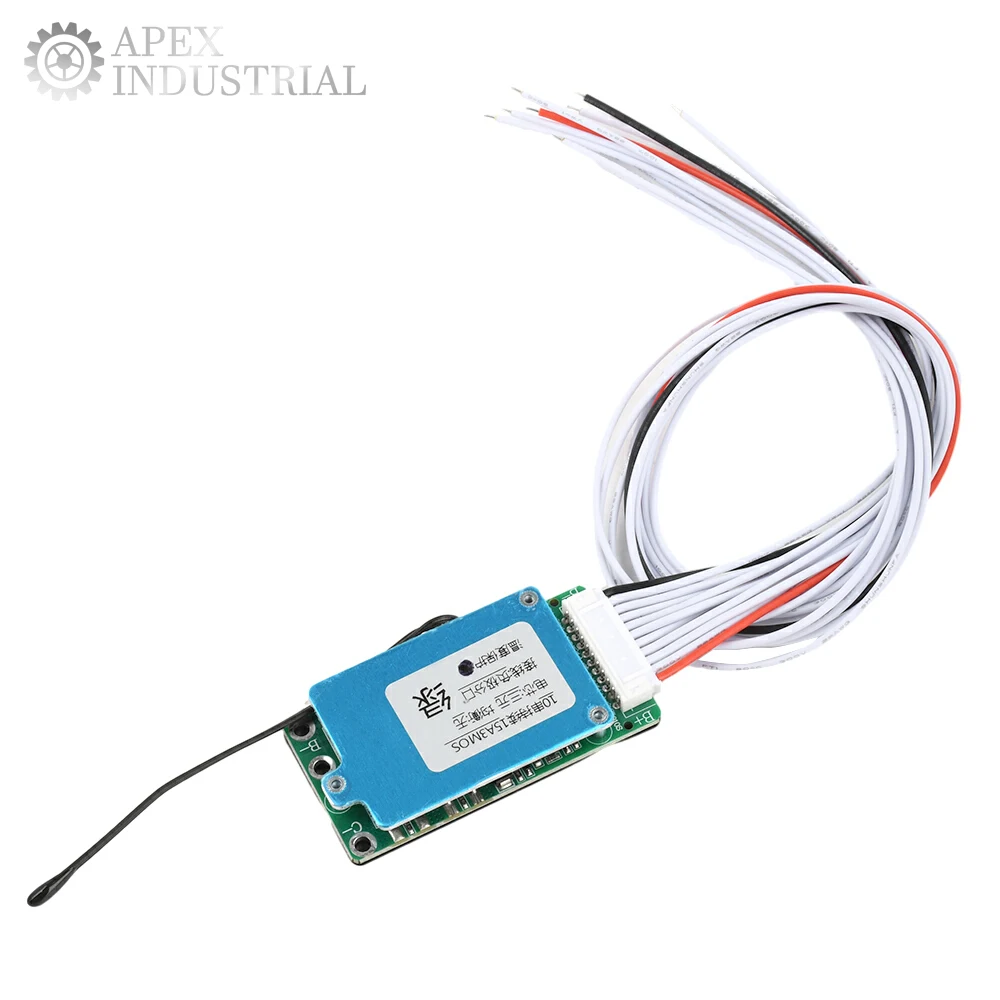 10S 36V 15A Li-ion Cell 18650 Battery Protection BMS PCB Board with Balance Function 36V for 10 Series Cell Li-ion Batteries
