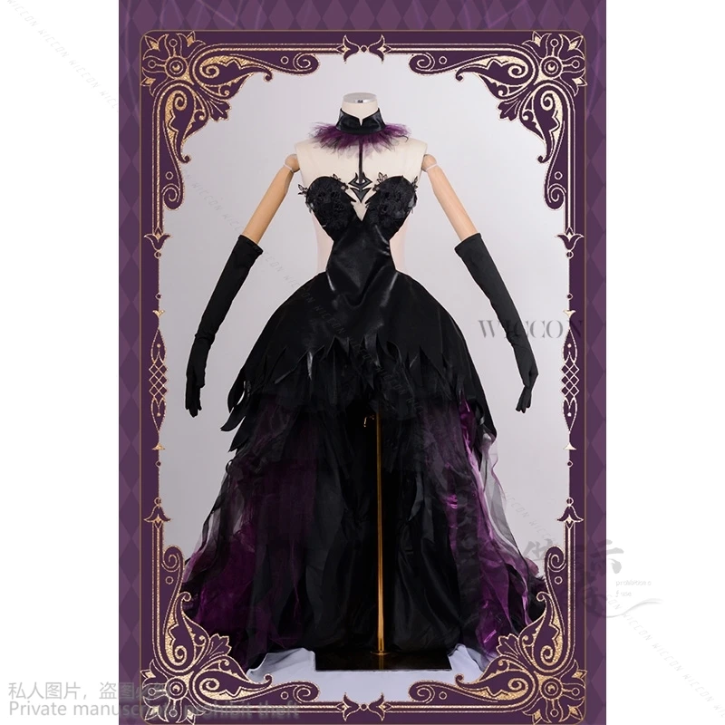 Homuras-Akemi Anime Cosplay Fantasia para Mulheres, Vestido extravagante, Vestido para a Deusa, Puella Magi Madoka Magica, Walpurgis, Nacht, Lolita, Peruca