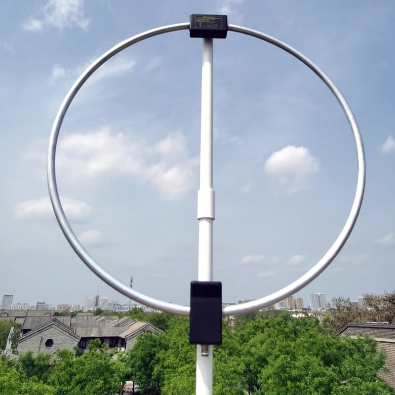 GA508 Loop Antenna SDR Short Medium Wave HF Radio VOA Antenna SW 10Khz-30MHz LW /MW/SM 0.5-30KHz For Malachite SDR radio Tescun