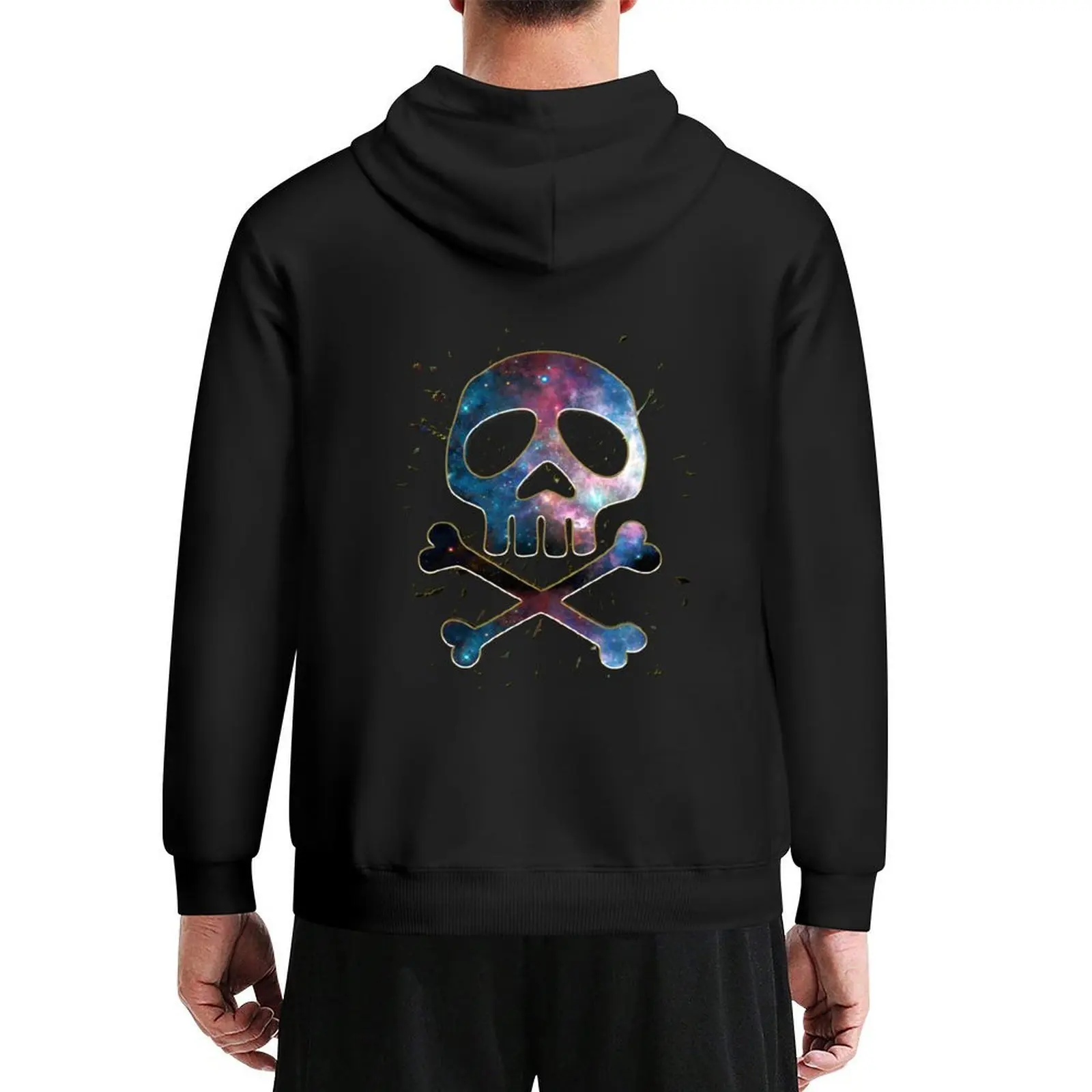 

Space Pirate, Skull, Crossbones, Captain, Bone, Anime, Comic Hoodie autumn men's winter sweater hoodies and sweatshirts new
