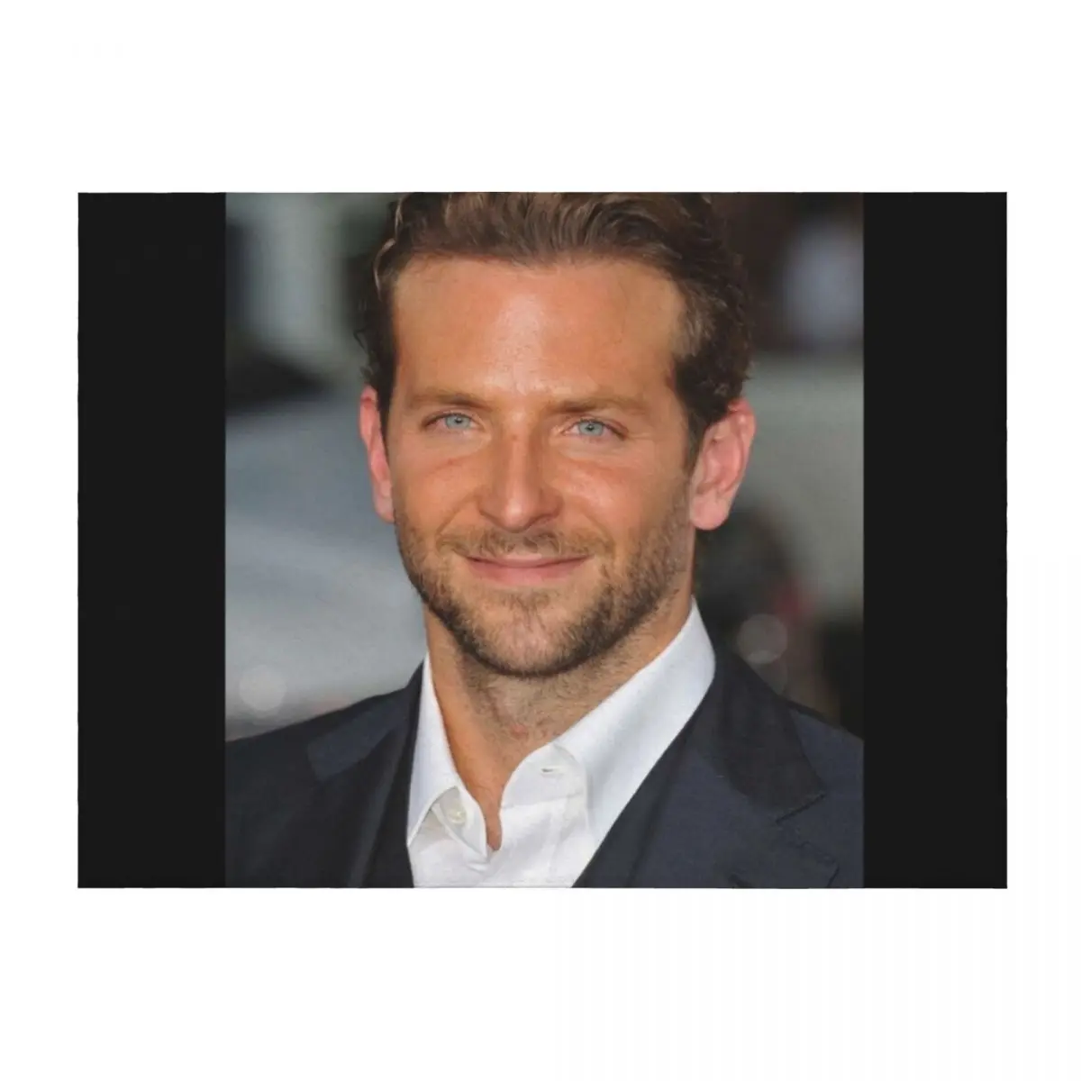 

Bradley Cooper Throw Blanket Comforter Plaid Furrys Cute Plaid Blankets