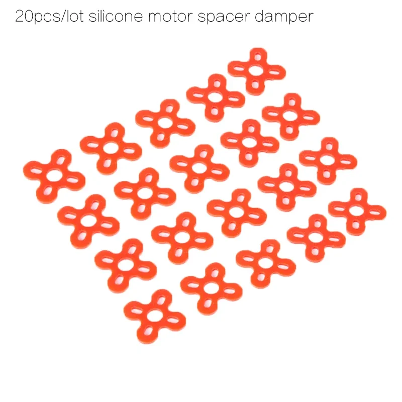 20pcs/lot silicone motor spacer damper Anti-vibration Motor Pad/shock vibration absorber motor seat mat for 13/14/22/23 series