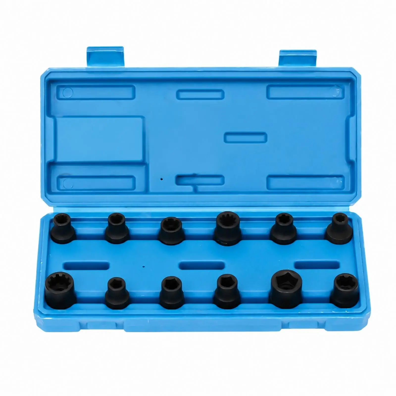 12 Pieces 1/2 Inch Drive Brake Caliper Socket Set Professional for Mechanics