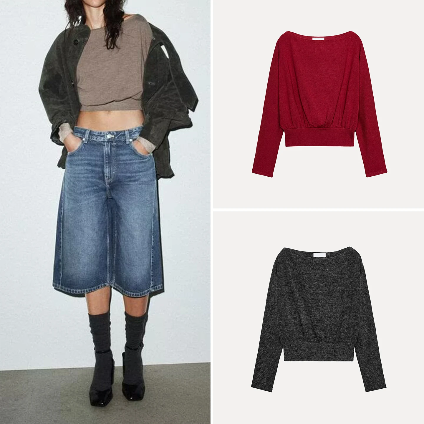 

Z Women's Faionable Long Sve Knitwear Versatile Personali Match Daily Wear Loose Fit European Sle Winter New Ar...