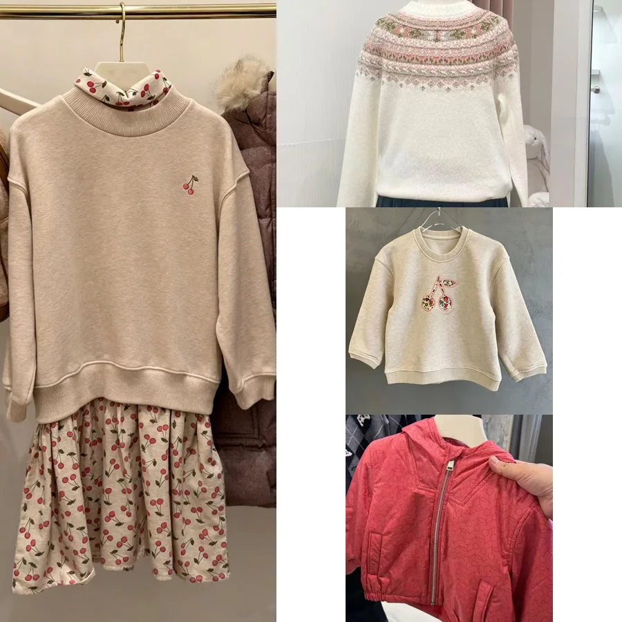 Pre-sale(ship November) 2026 New Bp Kids Sets Boys cloths Girls Party Dress Children Clothes Baby Boys Sweatshirt