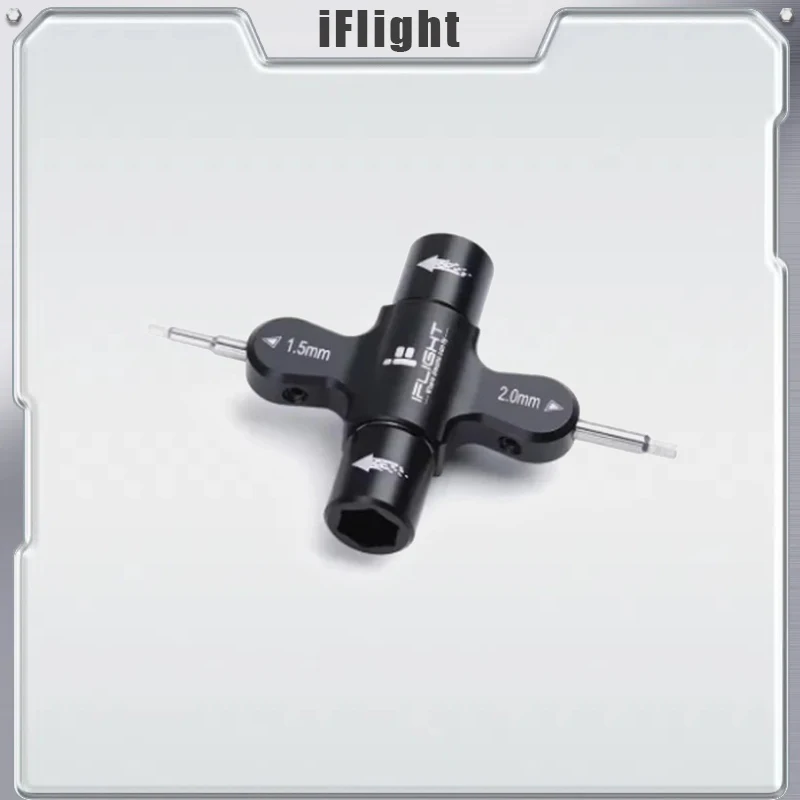 

iFlight M3 M5 Quad Wrench Built in One Way Bearing Tool Nut Screw Wrench Quick Release Propeller Motor Tool for FPV Drone