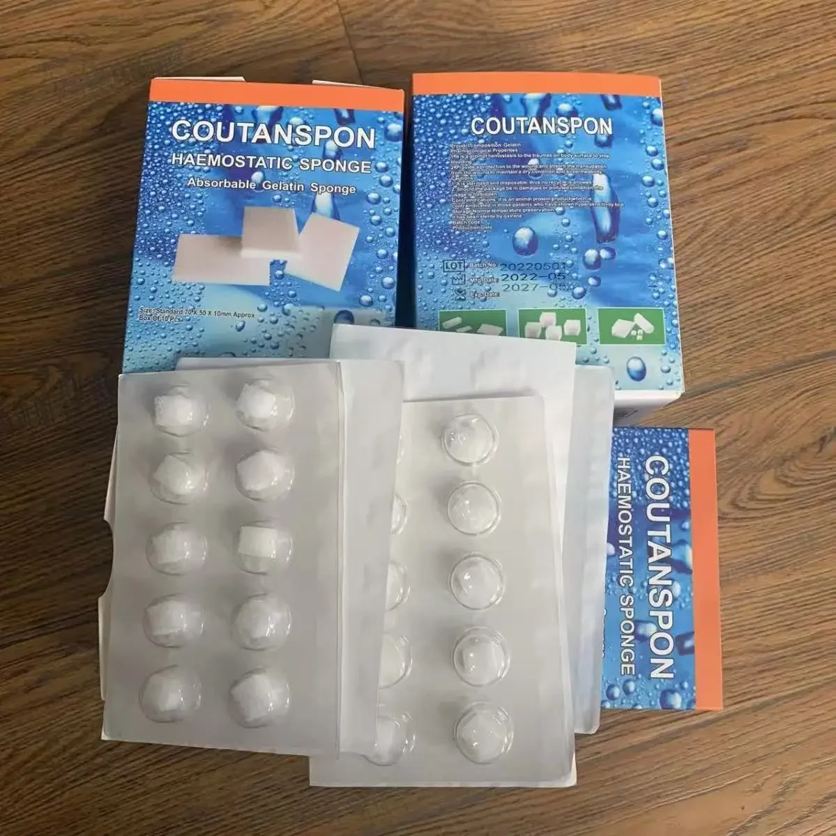 100Pack Dental Hemostatic Sponge Collagen 5x10mm Tooth Extraction Implant Oral Surgery Bleeding Stop Plugs for Dental Procedures