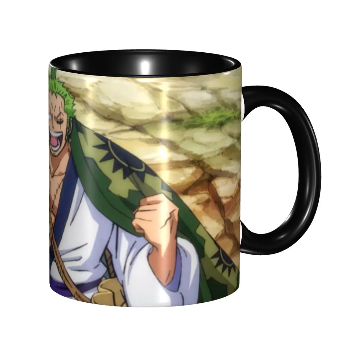 

New Luffy Zoro Tony Chopper Anime Merch Mug Funny Tea Cup