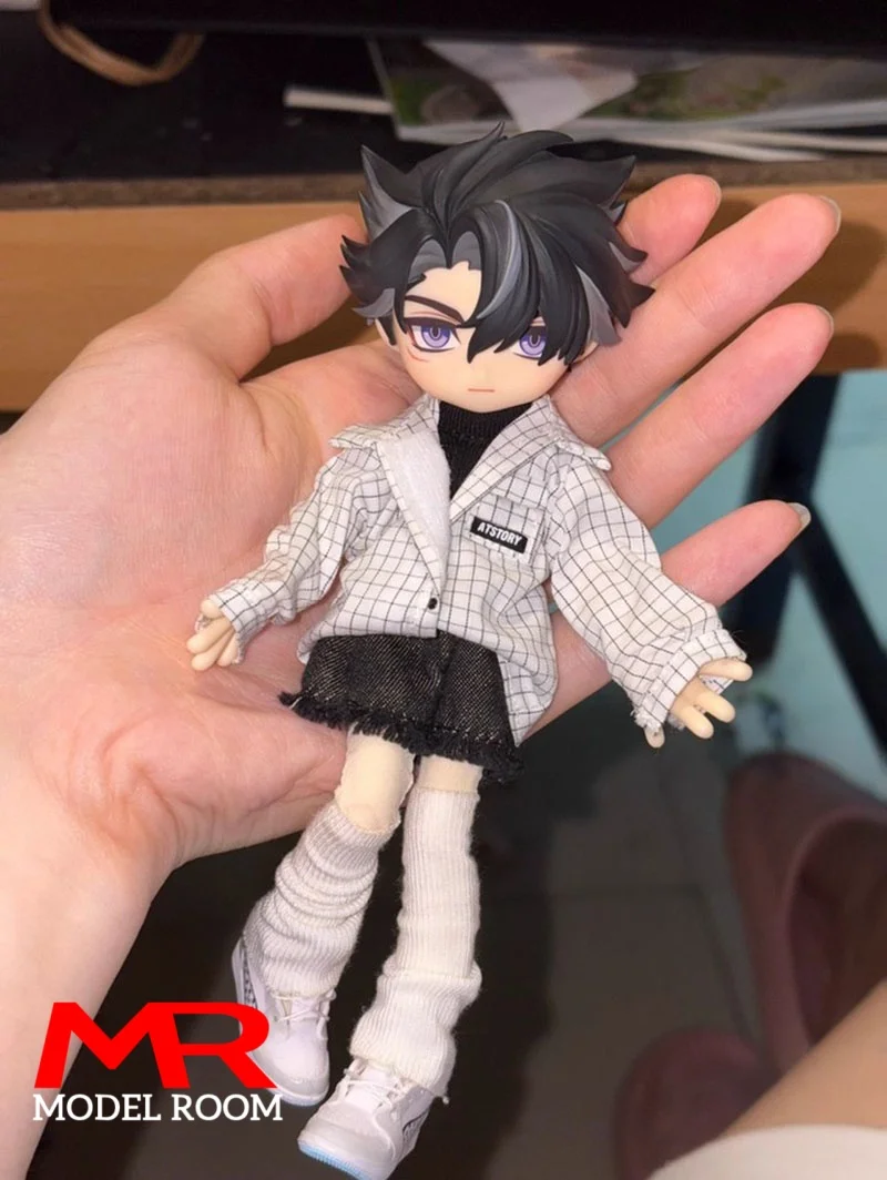 ATStory 1/12スケールBJDチェック柄シャツトップ服モデルフィット6インチノータマン・アシNWTOYS VTOYS男性兵士アクションフィギュアボディドール