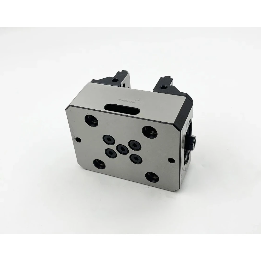 

77mm Steel Self-Centering Vise | 0-85mm Clamping 5-Axis CNC Milling High Precision (HE-R06822.85)