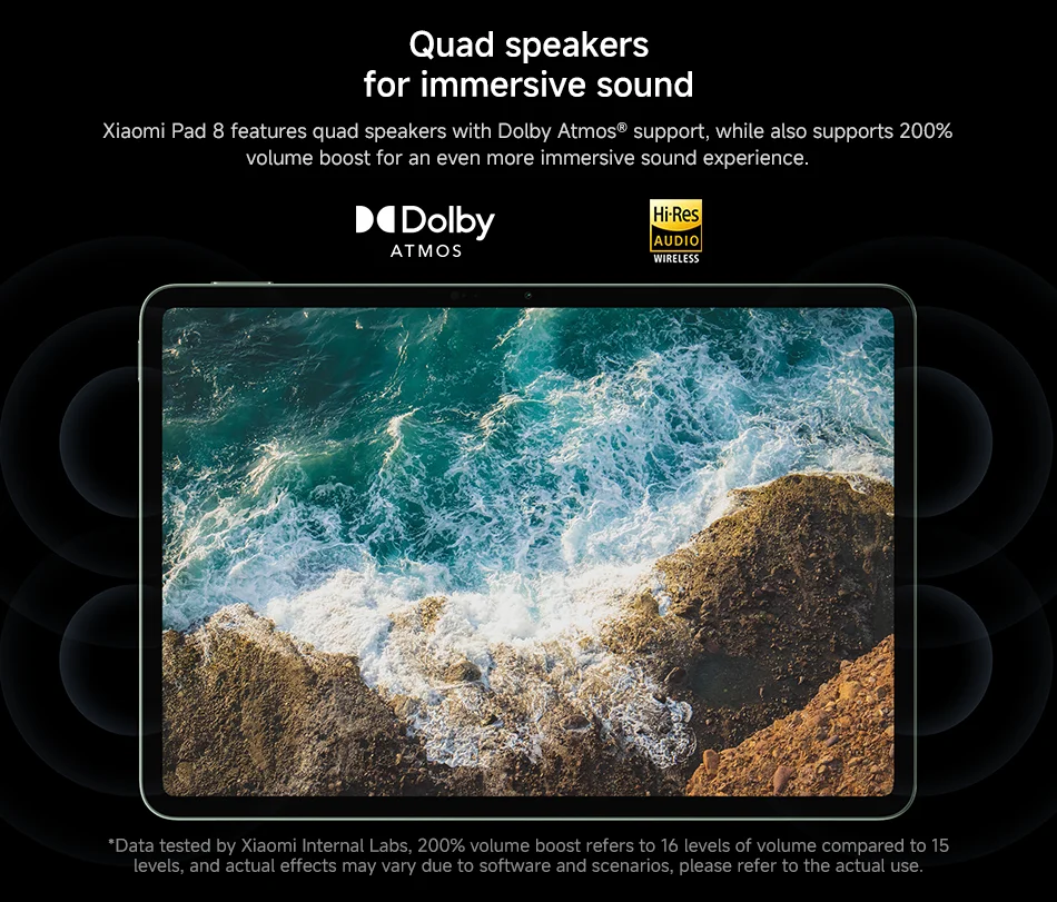 Global Version Xiaomi Pad 8 3.2K 144Hz Display Snapdragon 8s Gen 4 Mi Tablet 9200mAh Battery 45W turbo charging