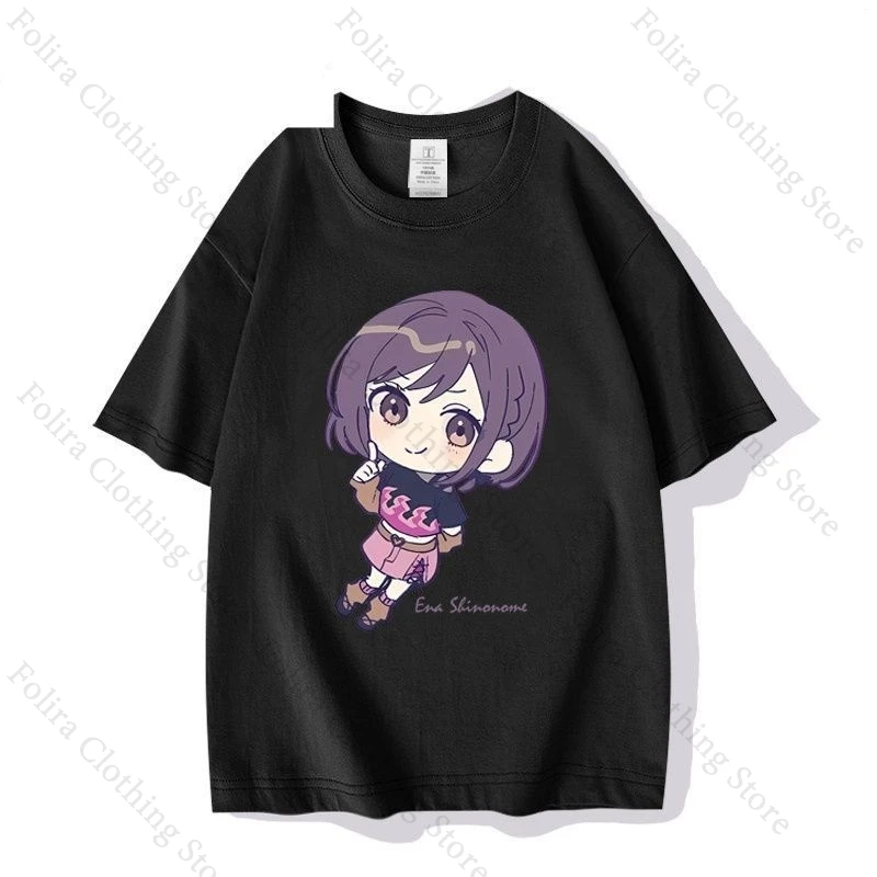 GAME PROJECT SEKAI SERIES PRINT T-SHIRT O-NECK PULLOVERS COTTON SUMMER TEE SHORT SLEEVE TOPS MAN WOMEN T SHIRTS DAILY