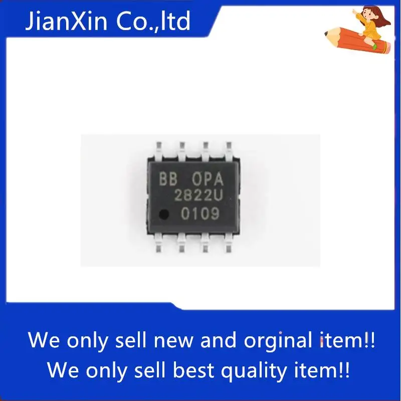 

10pcs orginal new OPA2822U OPA2822 SMD SOP8 operaonal amplifier IC