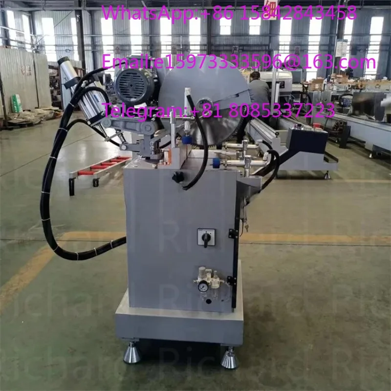 Single Head Aluminum Cutting Saw Machine Precision Aluminium Profile Cutter For Window And Door
