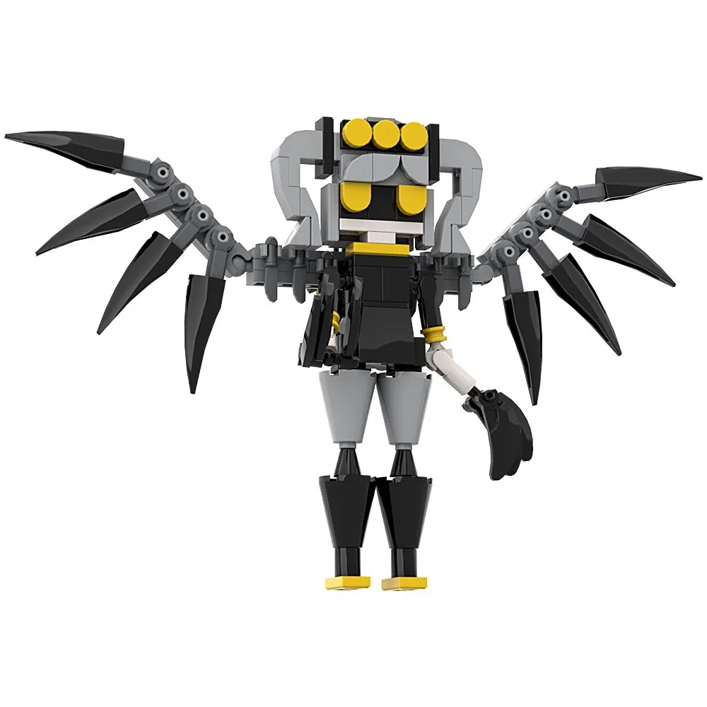 MOC Murder Drones V Figure Killer Building Blocks Set Anime Characters Game Series Bricks Toys For Children Birthday Xmas Gifts