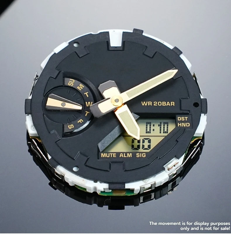 For  Casio GA2100 GA2110 GM-2100 GA-B2100 Farmhouse Oak Watch Modification Parts – Dial & Hands