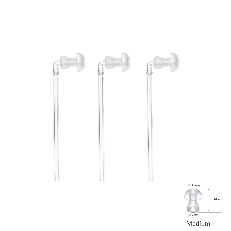 3 Sets BTE Hearing AIDS Accessories S/M/L