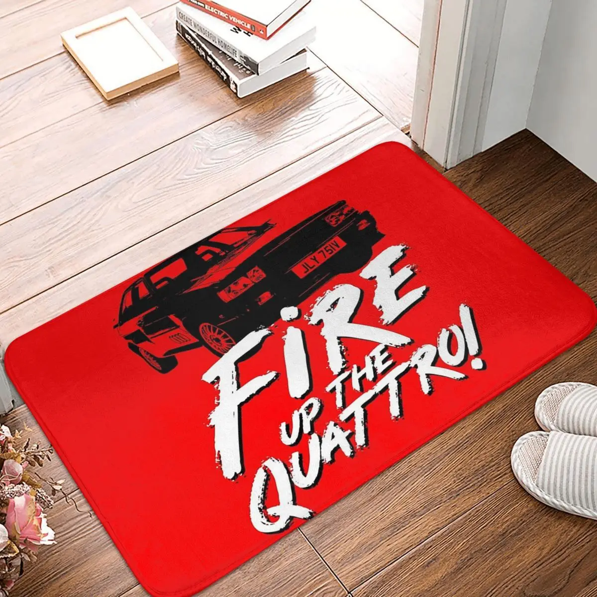 Gene Hunt Fire Up The Quattro Non-slip Doormat Floor Mat Sand Scraping Carpet Rug for Kitchen Entrance Home Balcony Footpad Mats