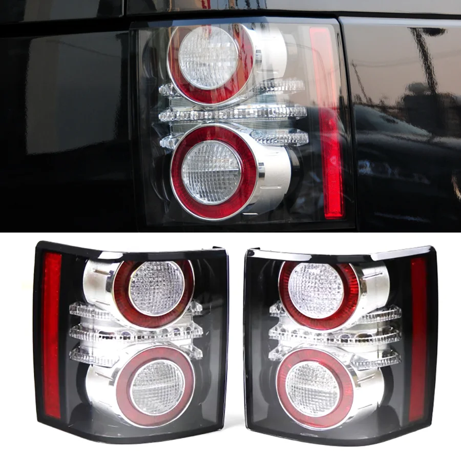 Wooeight 1Pc Tail Light Assembly For Land Rover Range Rover 2010 2011 2012 Executive Rear Back Brake LED Signal Lamp Accessories