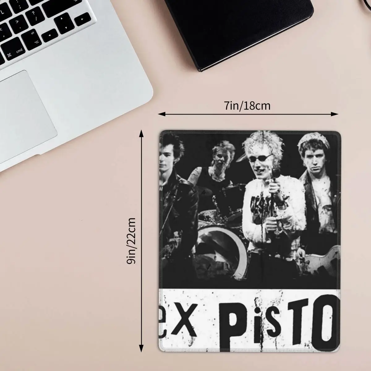 Heavy Metal Sex Pistols Rock Band 7x9 in 22x18 cm Mouse Pad Computer Keyboard Mouse Mat Gamer PC Laptop Desk MatTable Mats