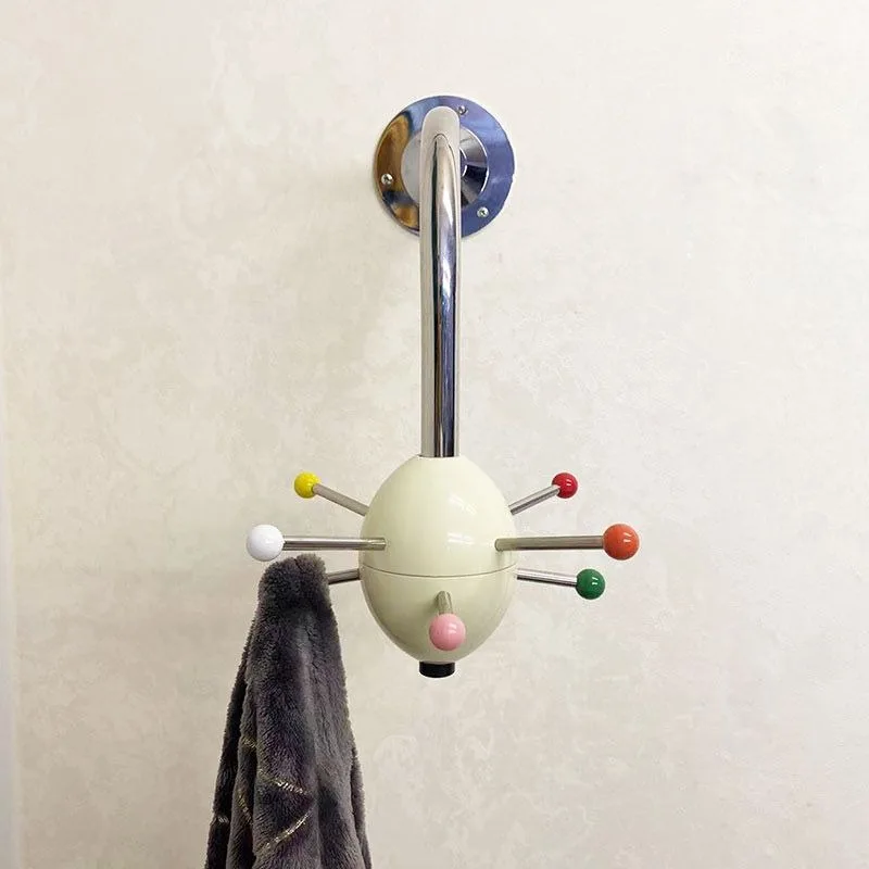 Wall Coat Stand Clothes Hat Hangers Color Creative Vintage Design Coat Racks Entrance Living Room Wall Bedroom Coat Rack Home image 5