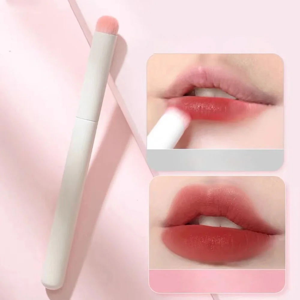 1pc Professional Round Tip Lip Brush Mini Multi-Purpose Blending Makeup Concealer Brush For Travel Women Cosmetic Tool