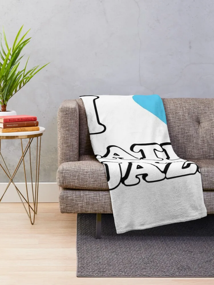 I Love Latin Jazz Throw Blanket cosplay anime Weighted Blankets