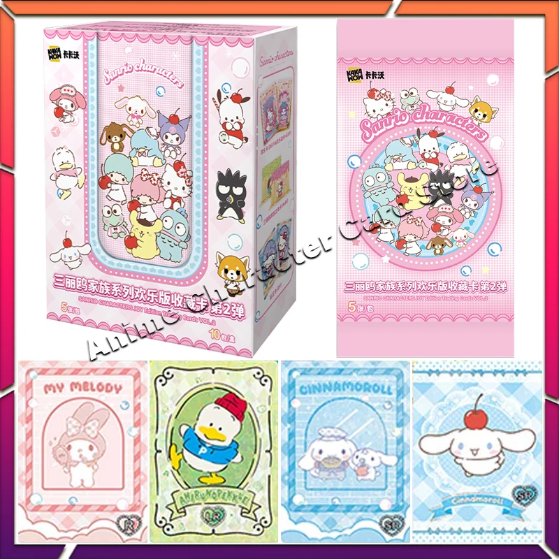 

Оригинальные коллекционные карточки KAKWOW 2025 Sanrio, издание JOY, том 2 года, детский подарок на день рождения