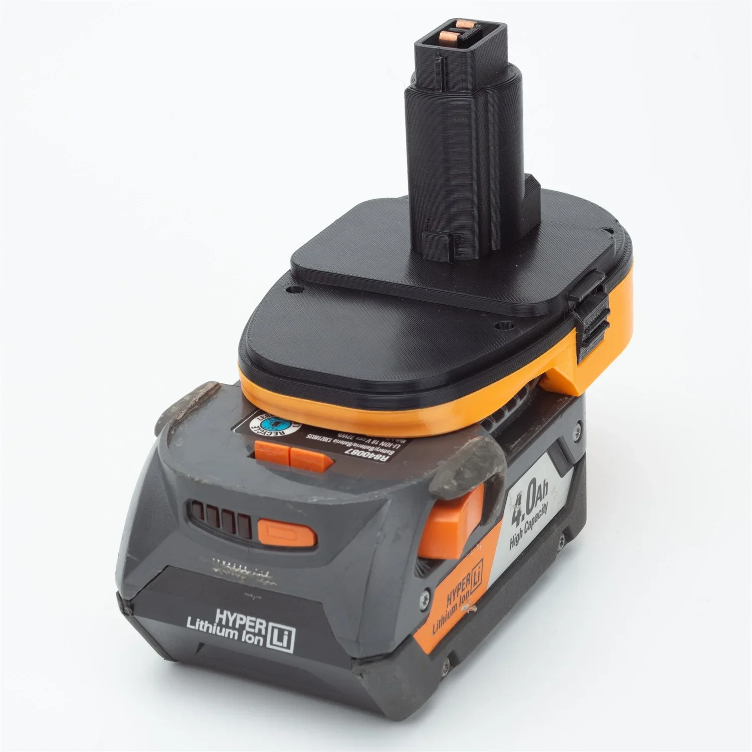 Imagem -03 - Conversor de Adaptador de Bateria para Ferramentas sem Fio Ridgid Aeg 18v para Dewalt 18v Ni-cd Ni-mh Apenas Adaptador sem Bateria