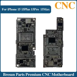 CNC CUT Motherboard For IPhone15 Pro Max US EU Logic Board Polishing CPU AP RF Board IPhone15Plus Switching CPU Baseband Cutting