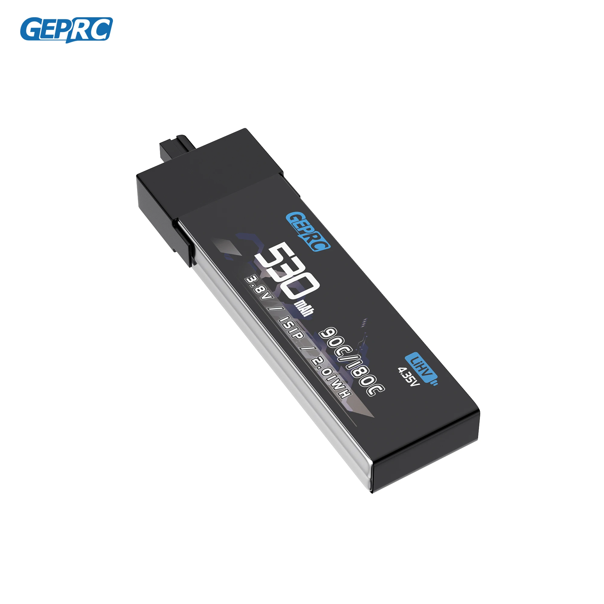 Geprc lihv 1S 530mAh 3.8V 90C/180C แบตเตอรี่ PH2.0ปลั๊ก A30สำหรับ1.6-2 "FPV drones RC FPV Quadcopter ชิ้นส่วนอุปกรณ์เสริมฟรีสไตล์