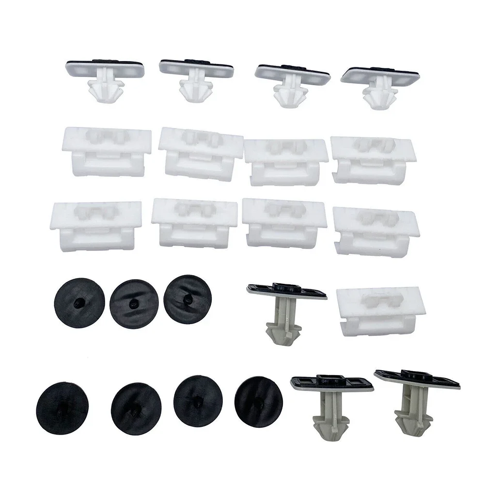 For A6 C7 2012 2013 2014 22pcs Side Skirt Attachment Clip Clips Set/Kit 4G8898909 Replace Car Accessories