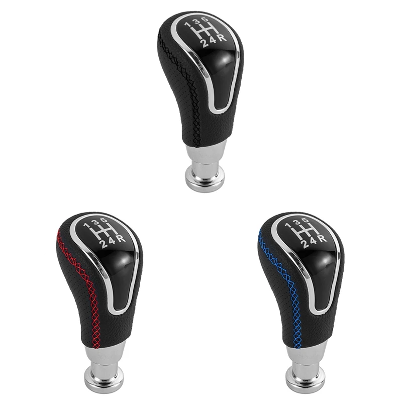 5 Speed Manual Car Gear Shift Knob Shifter Lever For Lada Vesta Granta Vaz Kalina Niva Samara Largus Chrome