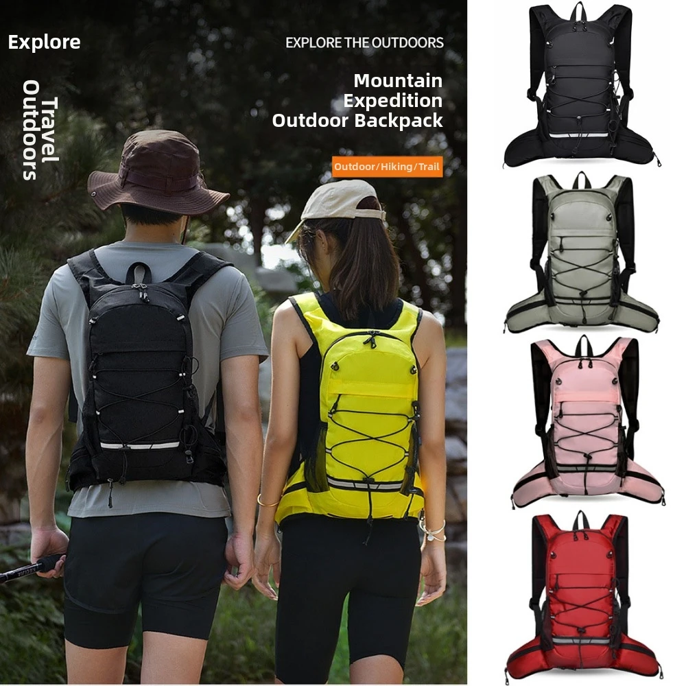 20L Outdoor Sports Bag Ultralight with Safety Reflective Warning Unisex Backpack Portable Foldable