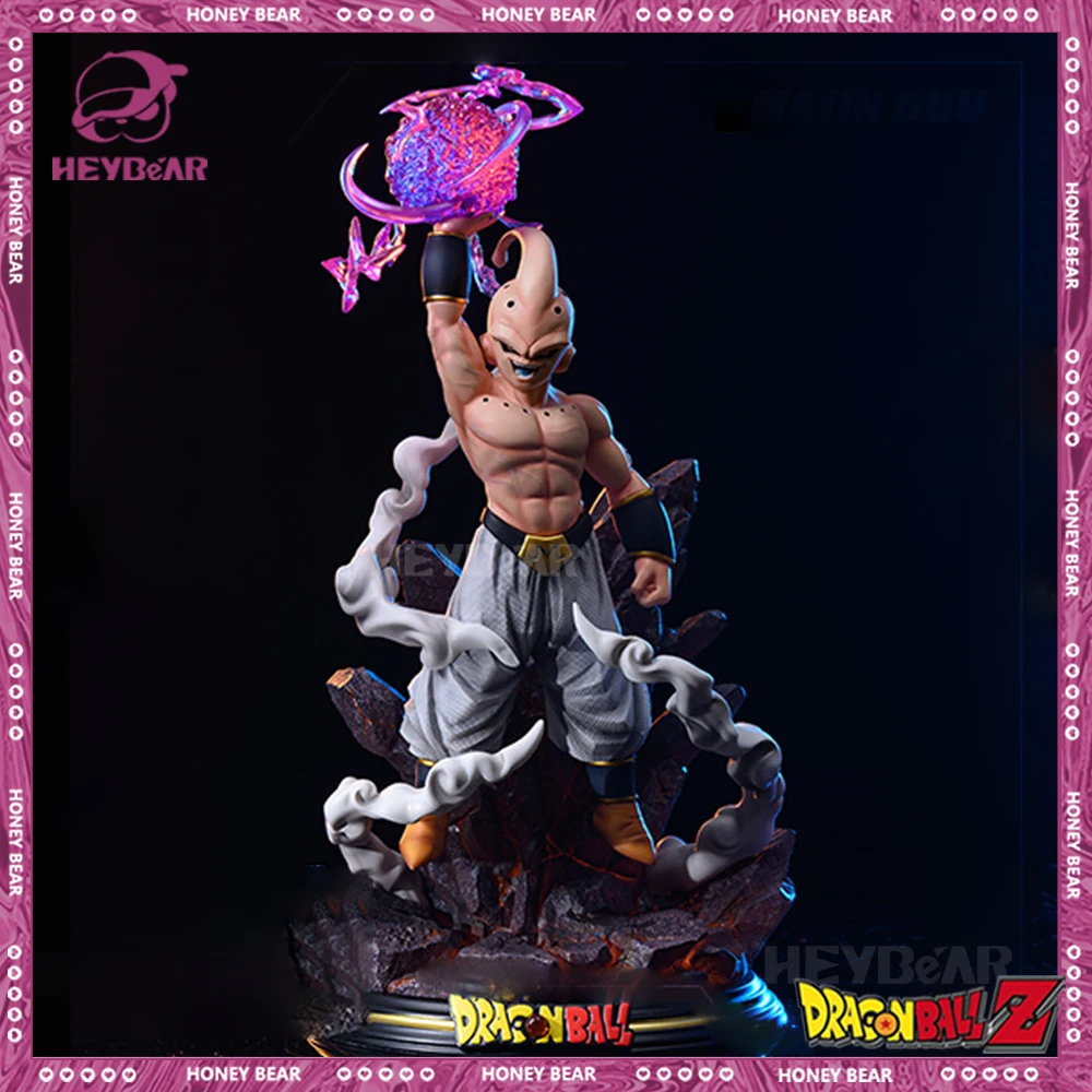 

25cm Dragon Ball Z Majin Buu Junsui Anime Figures Gk Figurine Dbz Model Statue Pvc Toys Decoration Desktop Collectible Room Gift