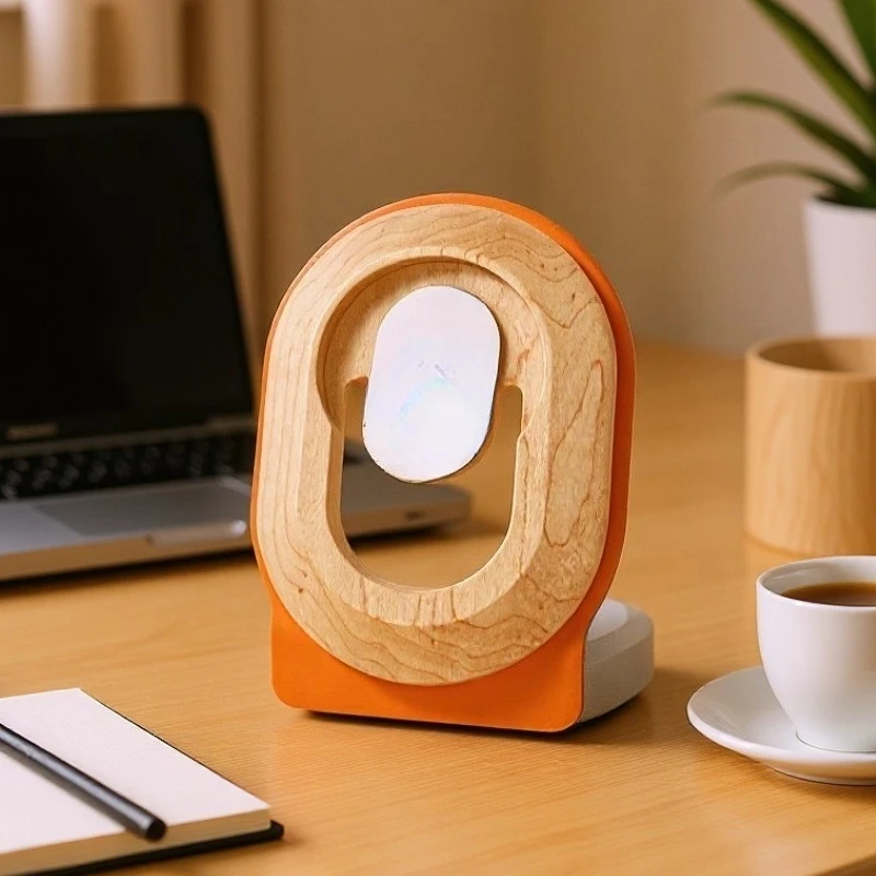 For Wooden Magnetic Charging Wireless Appliances, Mobile Phone Base Bracket