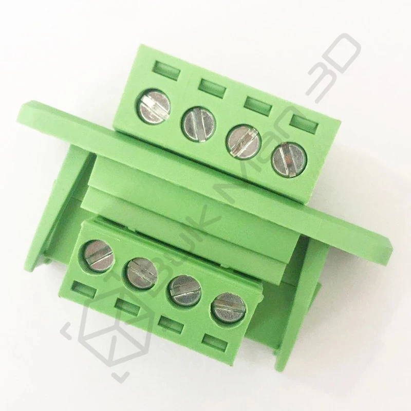 Bloco terminal de encaixe Solda-livre, através da parede, 2 grupos, 2EDGWC, 15EDGWC, passo 3.81mm, 5.08mm, 2mm, 3mm, 4mm, 5mm, 6mm, 7mm, 8mm, 9mm, 10mm, 12p. P.