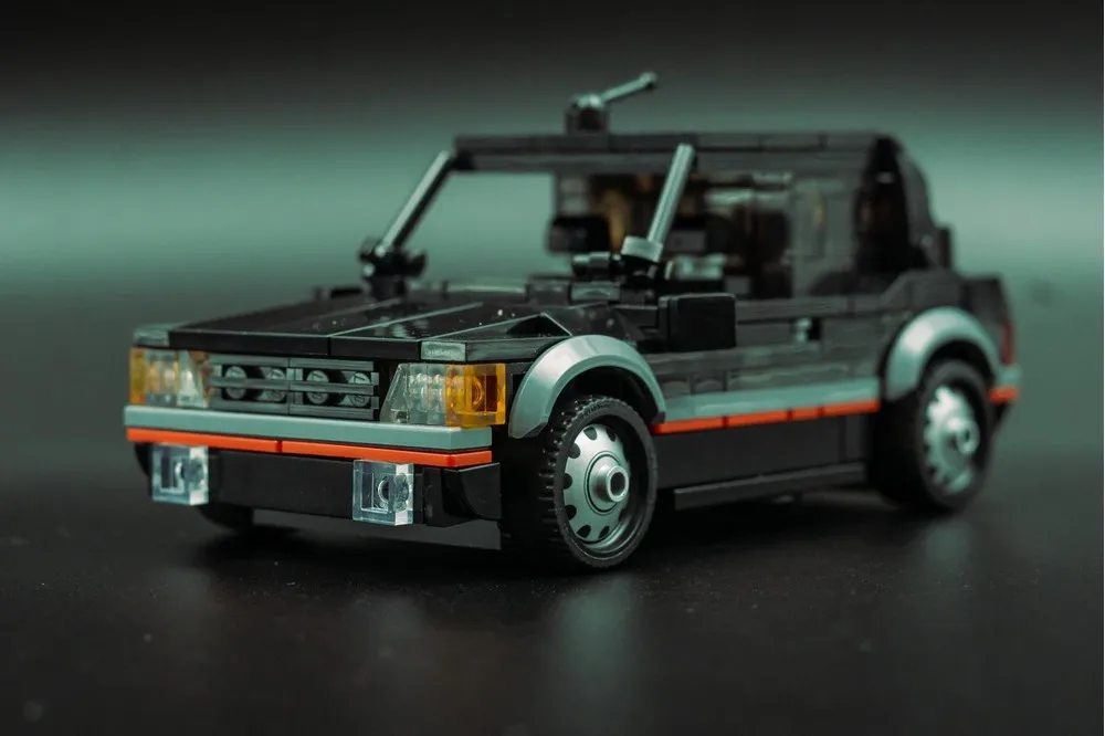 

Building Blocks MOC 205 GTI Black Racing Car Model City Speed Champion Set With 280 Pieces For Creative Play